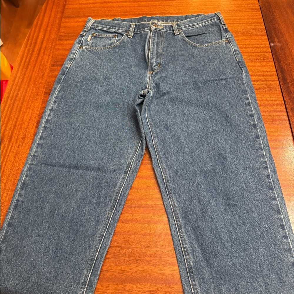 Carhartt Men's Relaxed Fit Blue Jeans